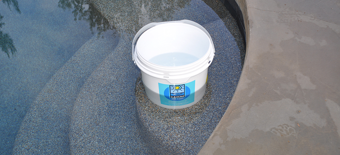 Pool evaporation bucket test