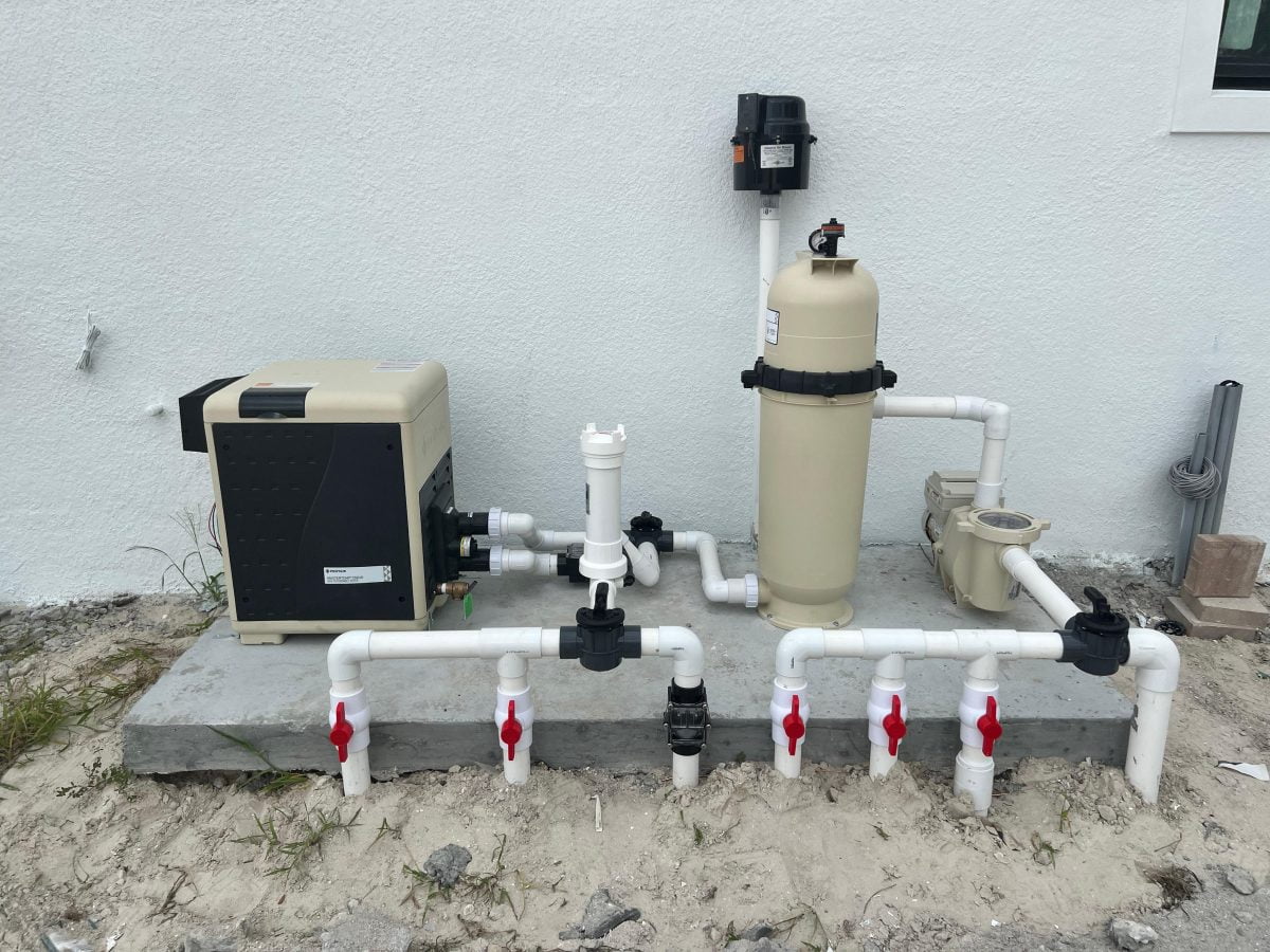 Residential Pool Equipment Installation Colin Irons Pool Service