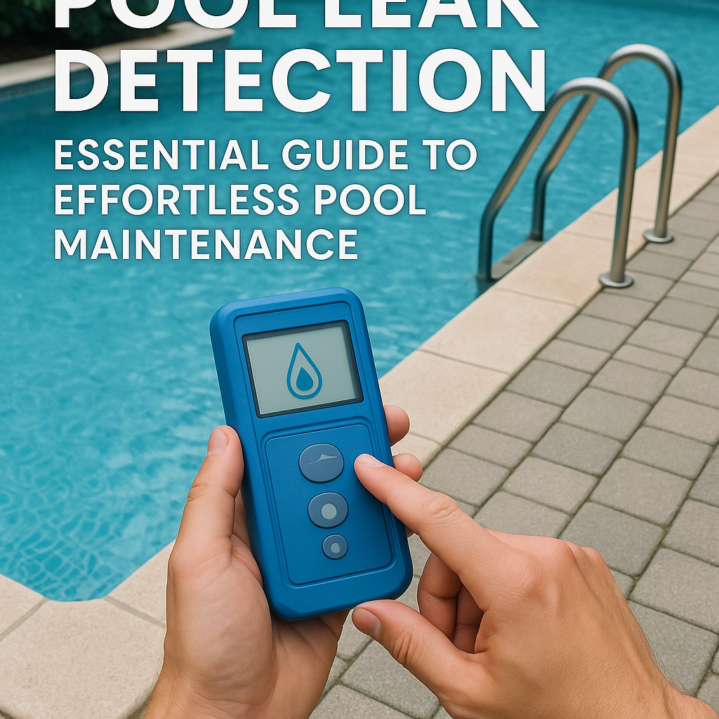 Generate a high-quality, relevant image prompt for an article about: Pool Leak Detection: Essential