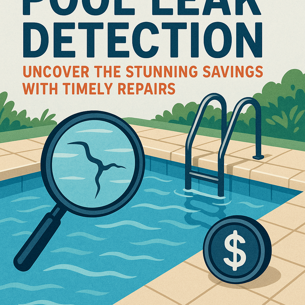 Generate a high-quality, relevant image prompt for an article about: Pool Leak Detection: Uncover th