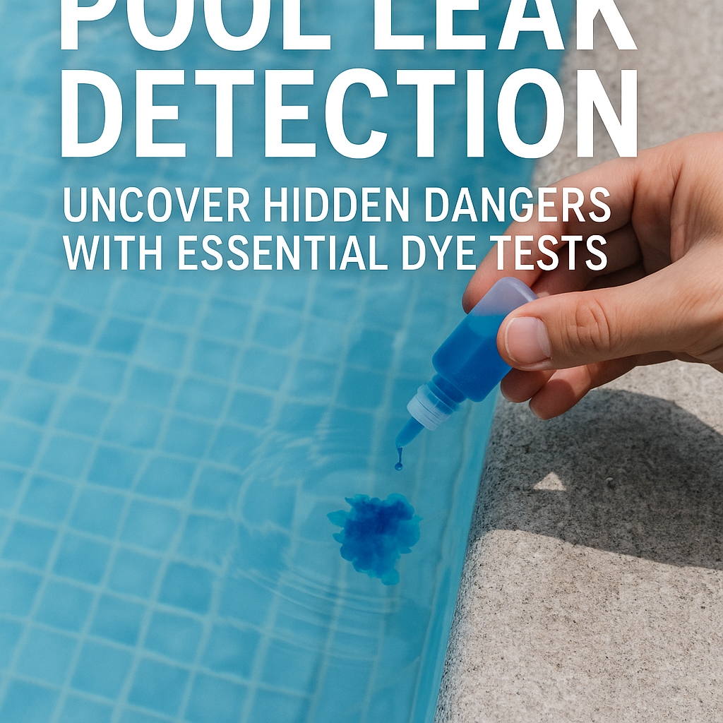 Generate a high-quality, relevant image prompt for an article about: Pool Leak Detection: Uncover Hi