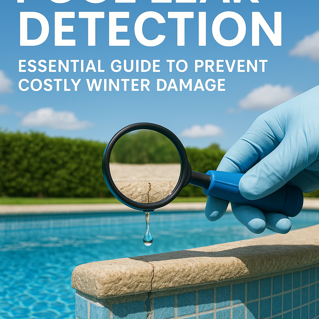 Generate a high-quality, relevant image prompt for an article about: Pool Leak Detection: Essential