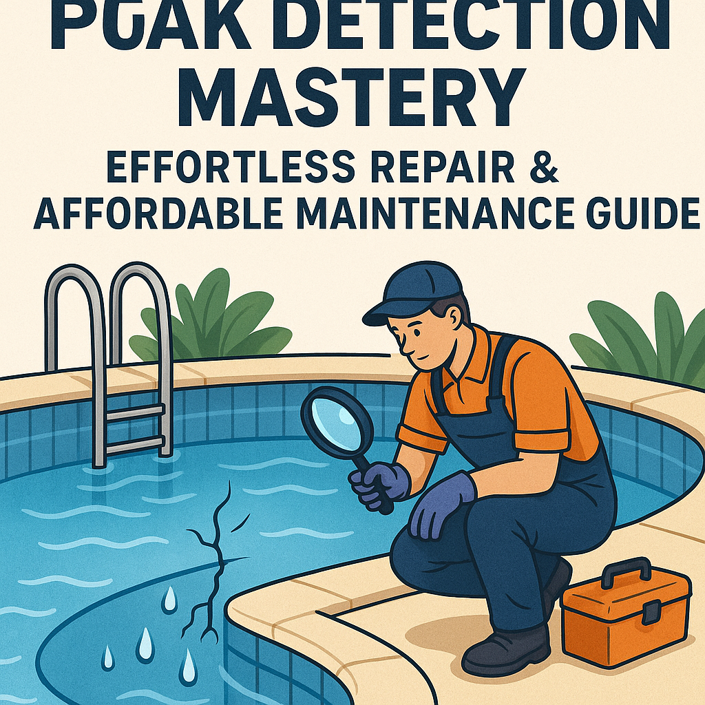 Generate a high-quality, relevant image prompt for an article about: Pool Leak Detection Mastery: Ef