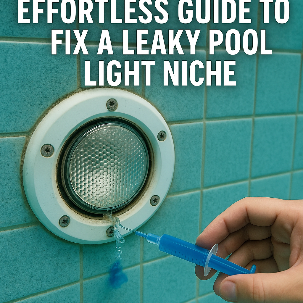 Generate a high-quality, relevant image prompt for an article about: Pool Leak Detection: Effortless