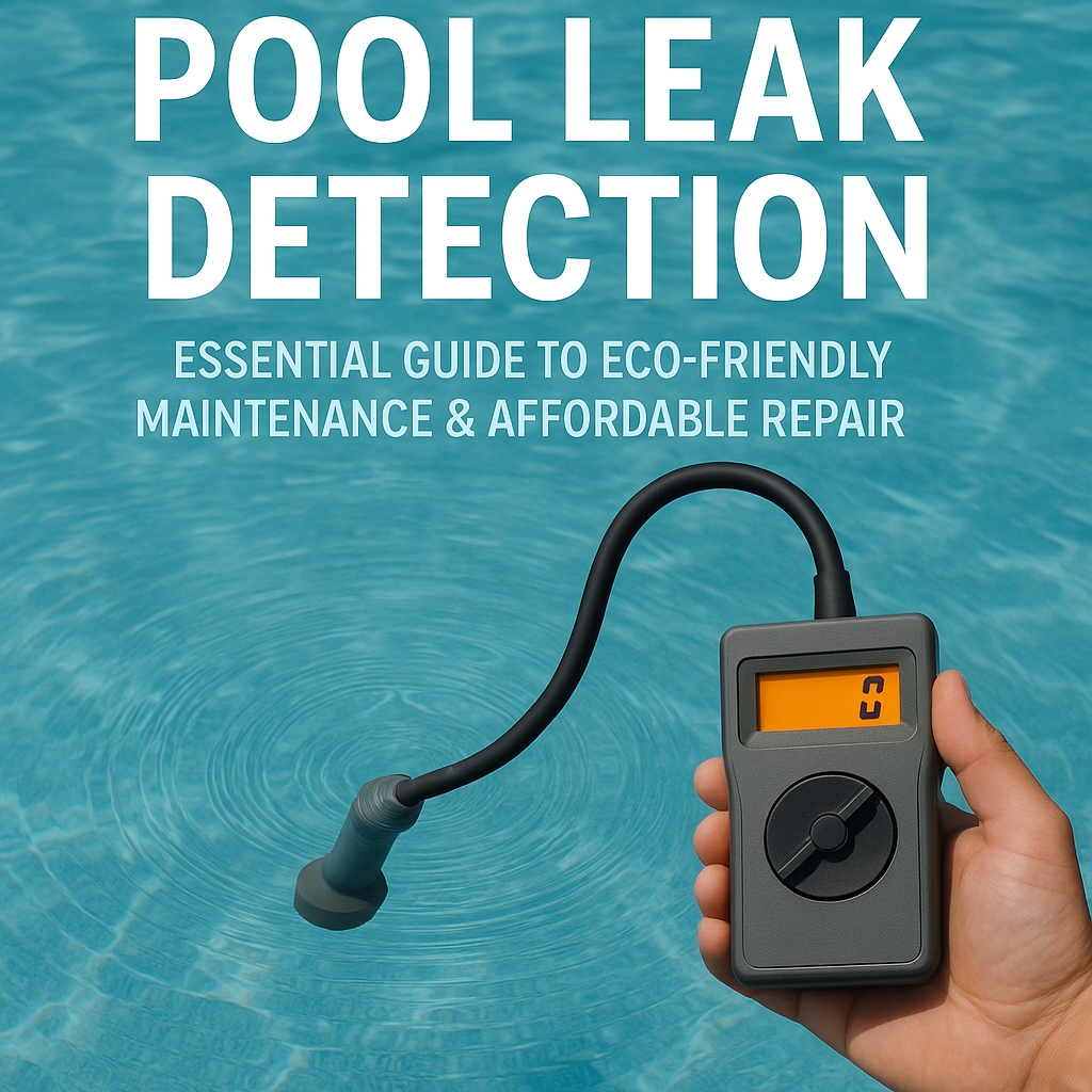 Generate a high-quality, relevant image prompt for an article about: Pool Leak Detection: Essential