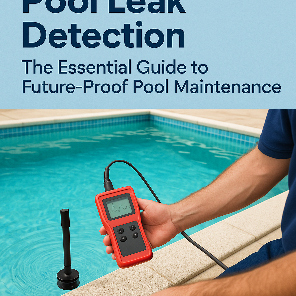 Generate a high-quality, relevant image prompt for an article about: Pool Leak Detection: The Essent