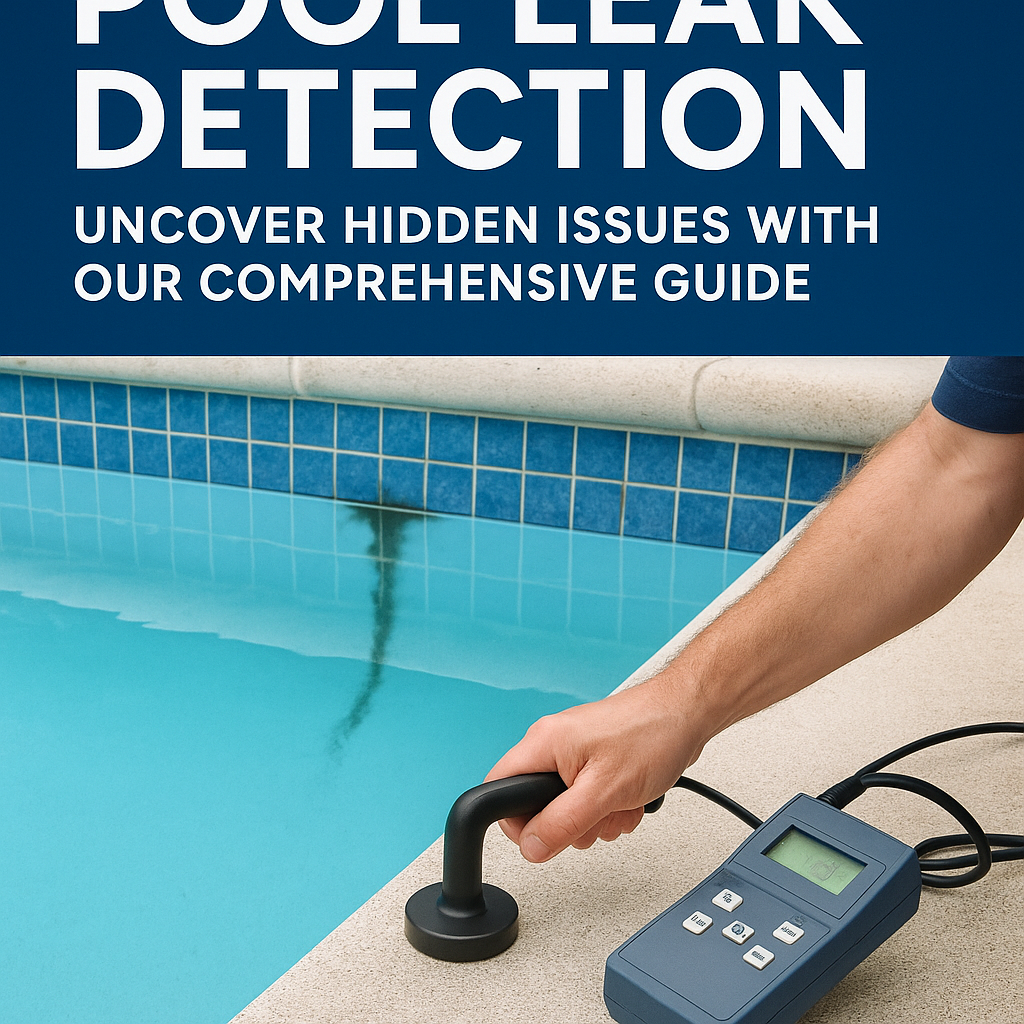 Generate a high-quality, relevant image prompt for an article about: Pool Leak Detection: Uncover Hi