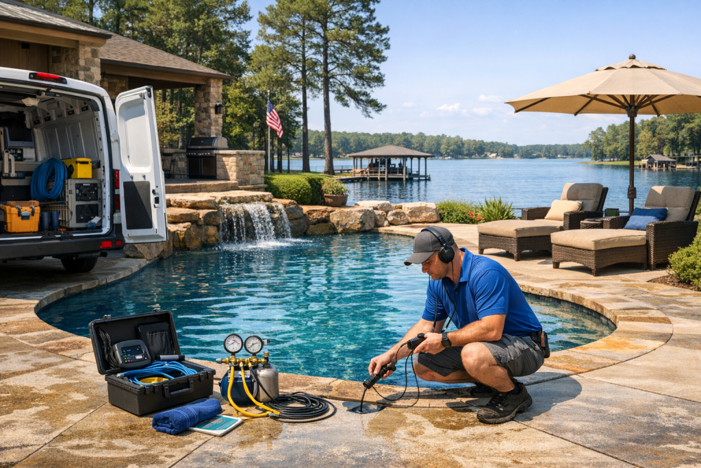 Affordable Pool Leak Detection & Repair in Berryville, Texas