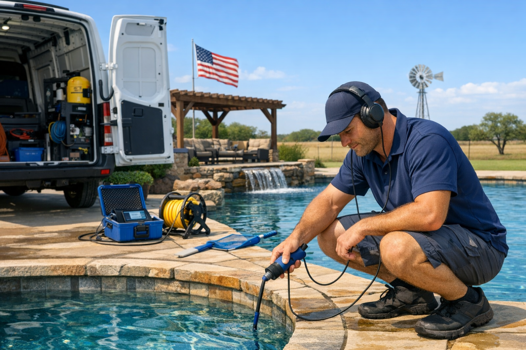 Affordable Pool Leak Detection & Repair in Callisburg, Texas
