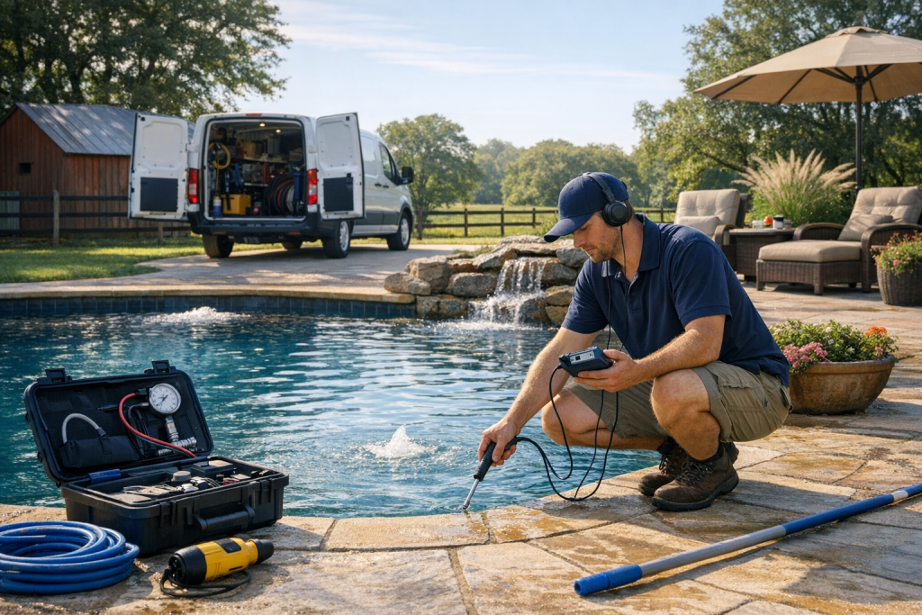 Affordable Pool Leak Detection & Repair in Milburn, Oklahoma