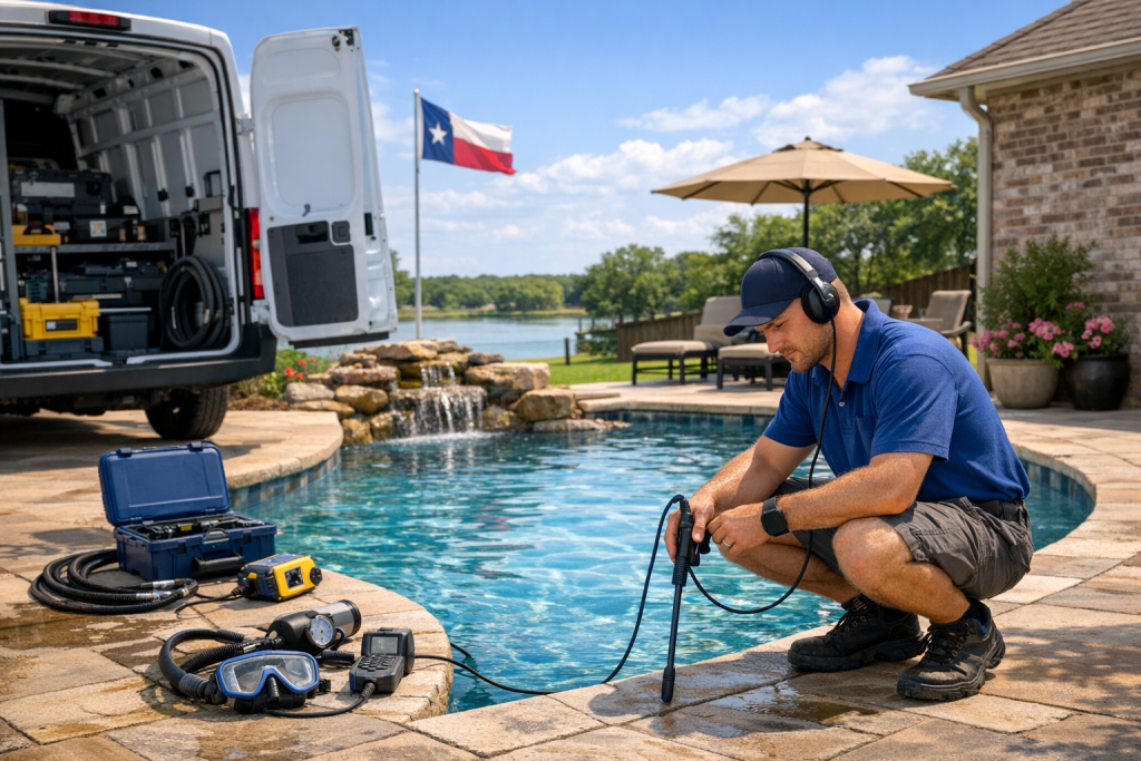 Center, Texas Pool Leak Detection & Repair Specialists