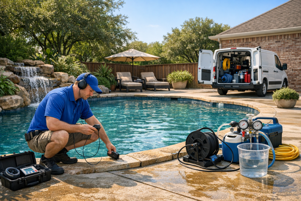 Complete Pool Leak Detection & Repair Solutions in Aubrey