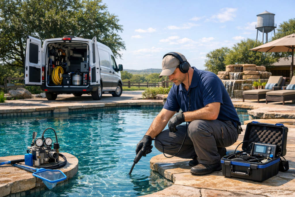 Complete Pool Leak Detection & Repair Solutions in Cottonwood, Texas
