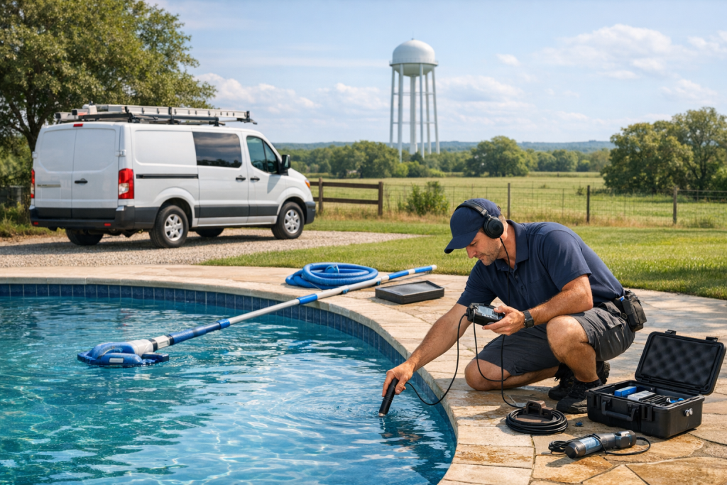 Complete Pool Leak Detection & Repair Solutions in Fitzhugh, Oklahoma