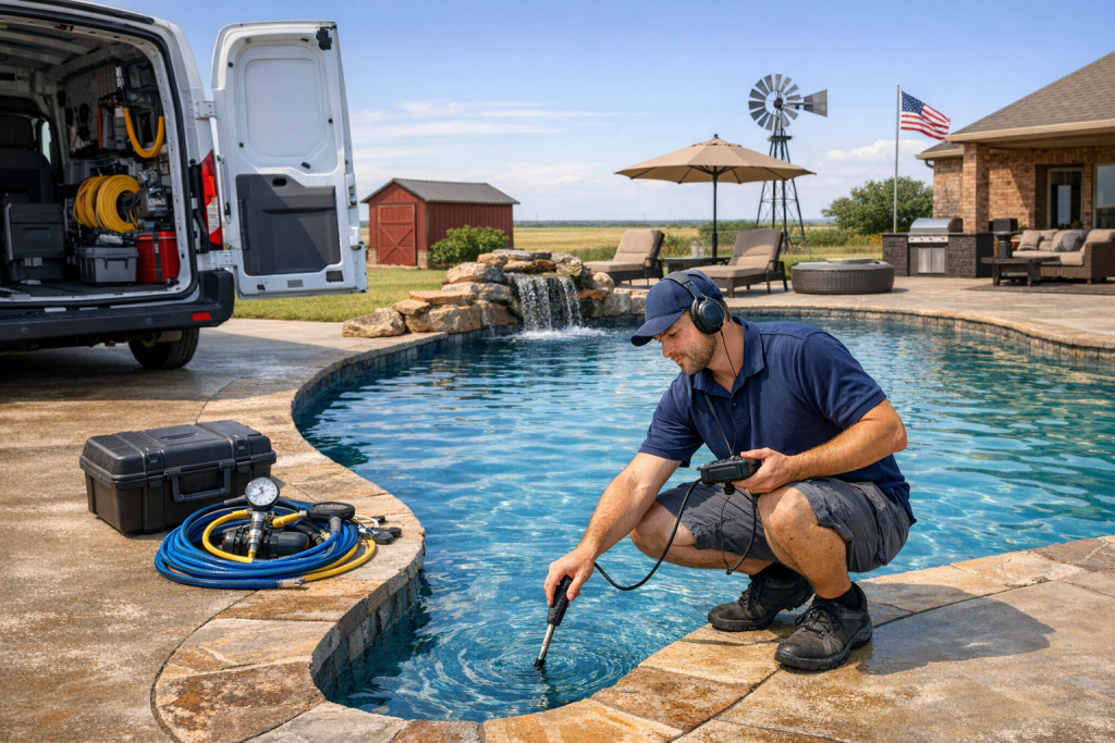Complete Pool Leak Detection & Repair Solutions in Hollister, Oklahoma