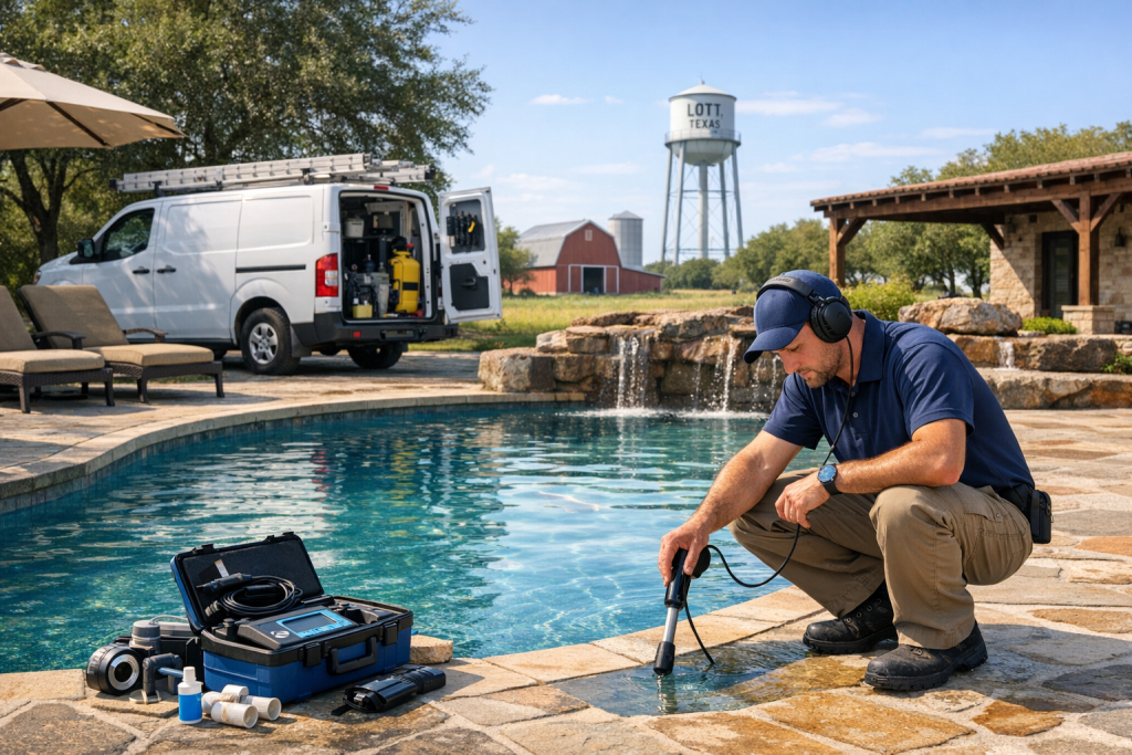 Complete Pool Leak Detection & Repair Solutions in Lott, Texas