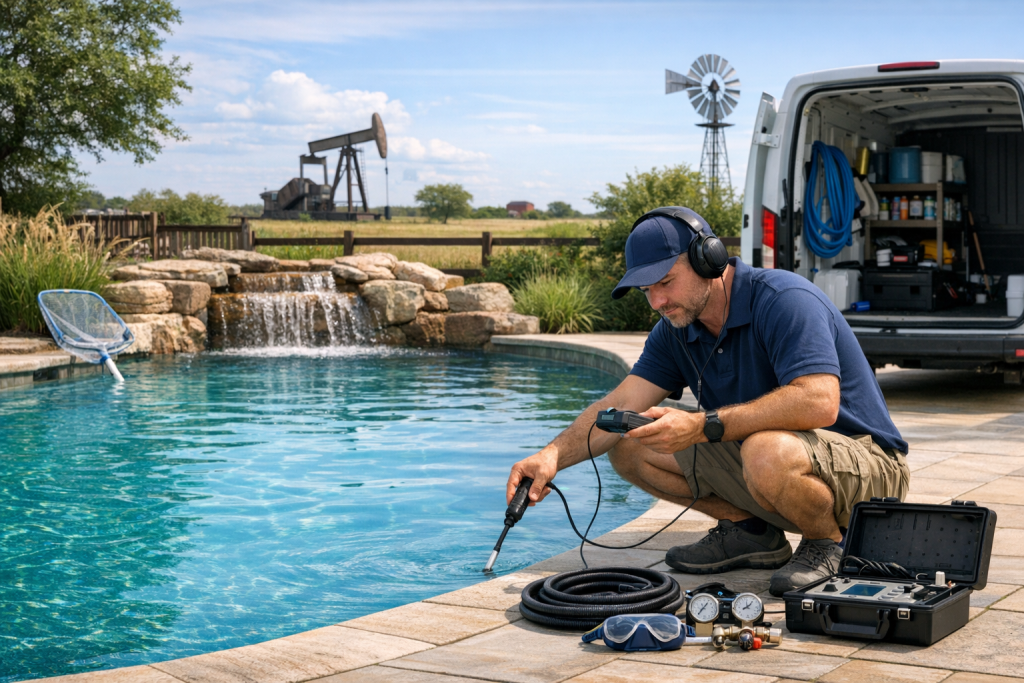 Complete Pool Leak Detection & Repair Solutions in Petrolia, Texas