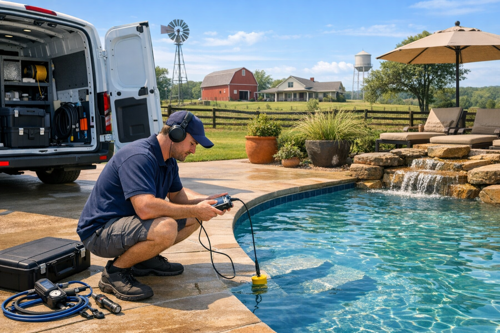 Complete Pool Leak Detection & Repair Solutions in Quinton, Oklahoma