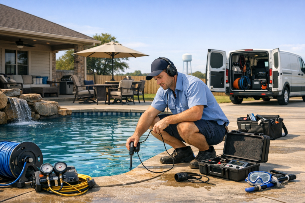 Complete Services for Pool Leak Detection & Repair in Gracemont, Oklahoma