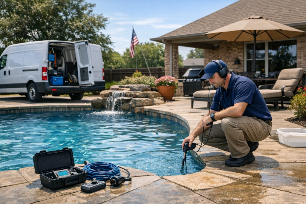 Complete Services for Pool Leak Detection & Repair in Maud, Oklahoma
