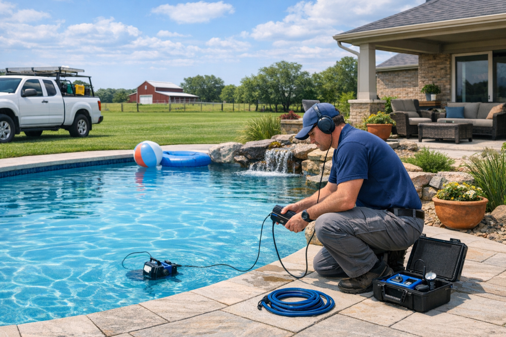 Complete Services for Pool Leak Detection & Repair in Verden, Oklahoma