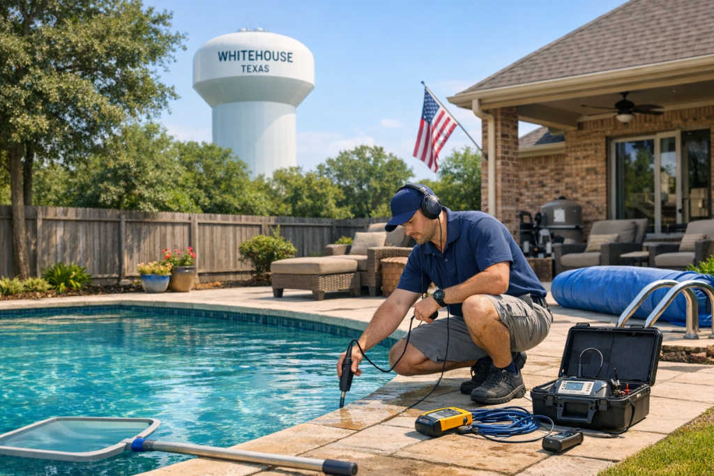 Complete Services for Pool Leak Detection & Repair in Whitehouse, Texas
