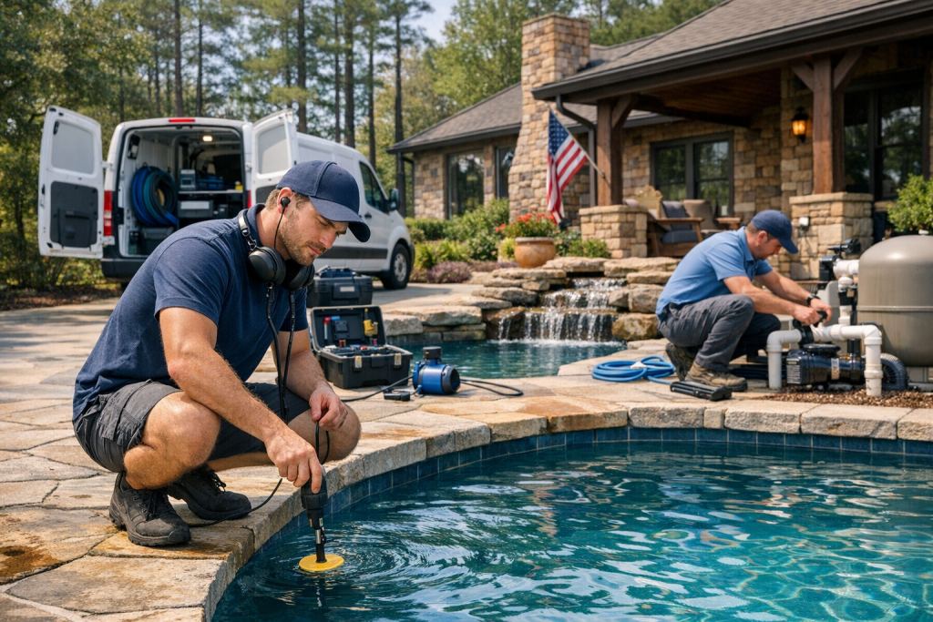 Comprehensive Pool Leak Detection & Repair in Mineola, Texas
