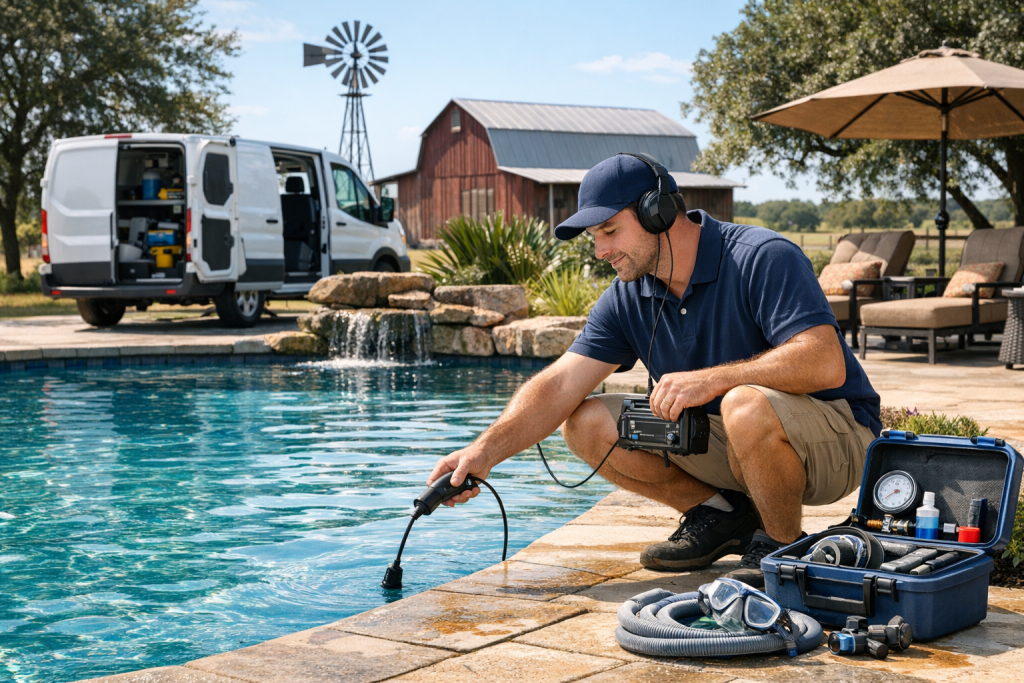 Dean, Texas’s Choice for Pool Leak Detection & Repair
