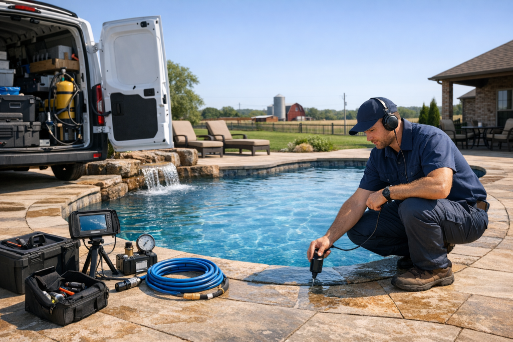 Dedicated to Pool Leak Detection & Repair in Amber, Oklahoma