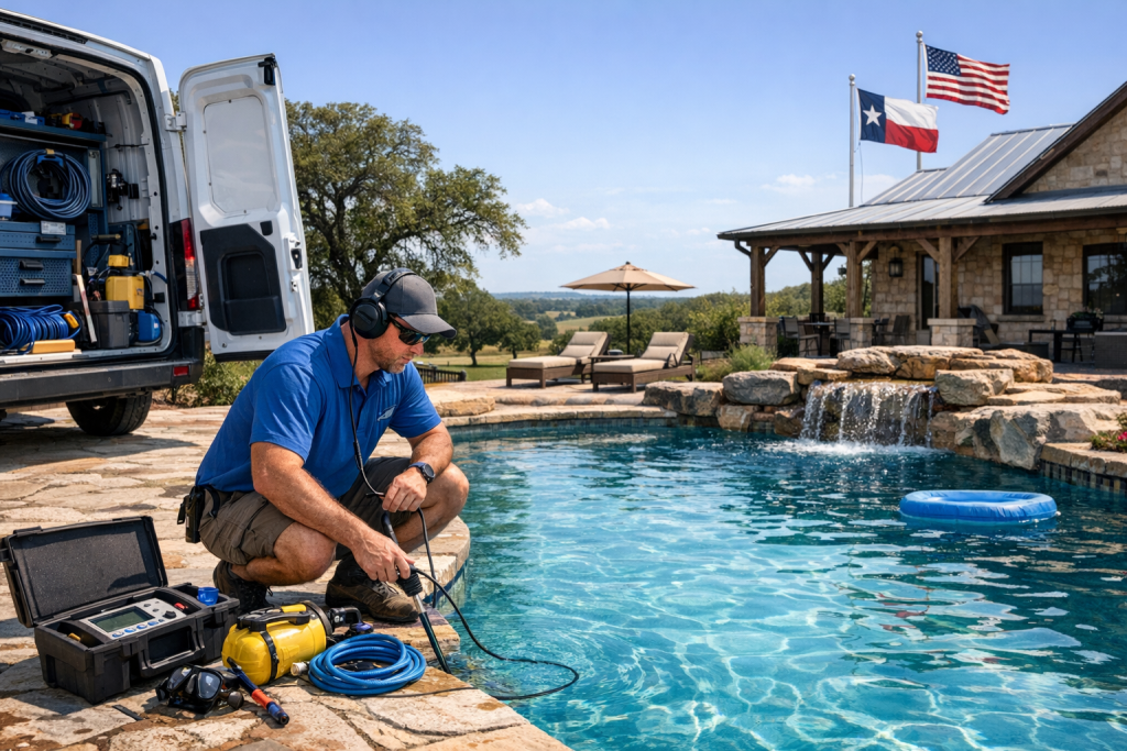 Dedicated to Pool Leak Detection & Repair in Cool, Texas