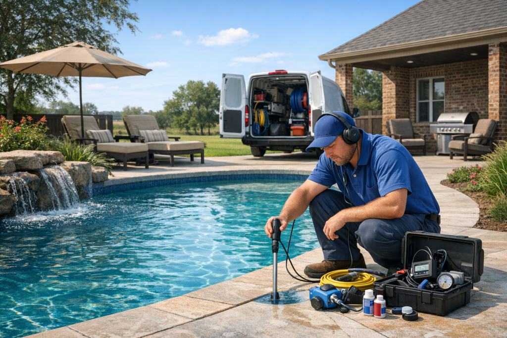 Dedicated to Pool Leak Detection & Repair in Emet, Oklahoma