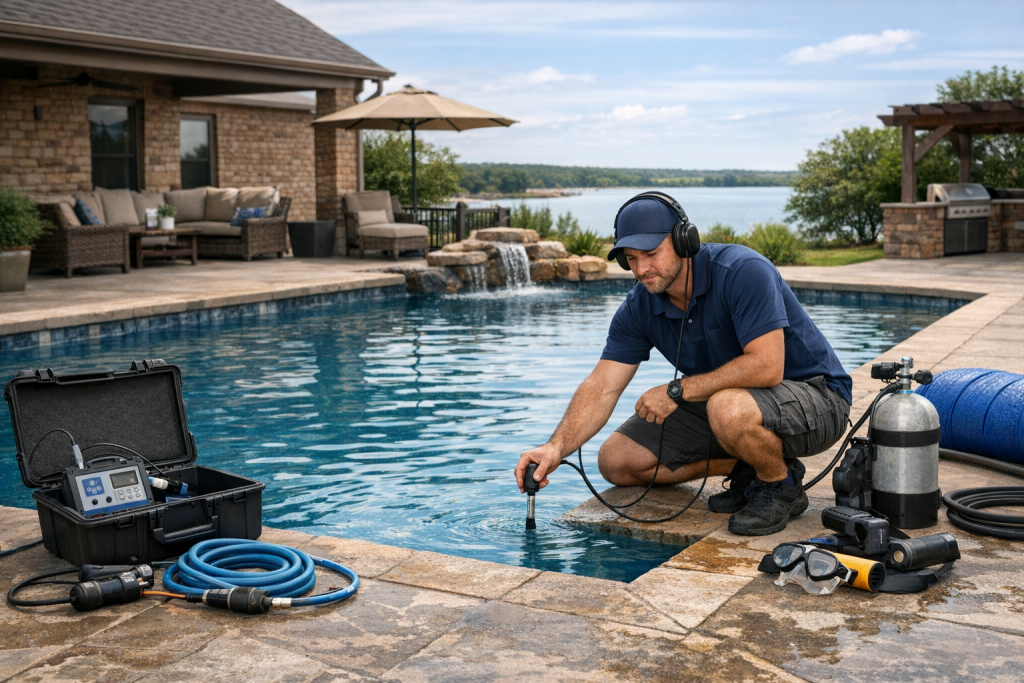 Dedicated to Pool Leak Detection & Repair in Fort Cobb, Oklahoma