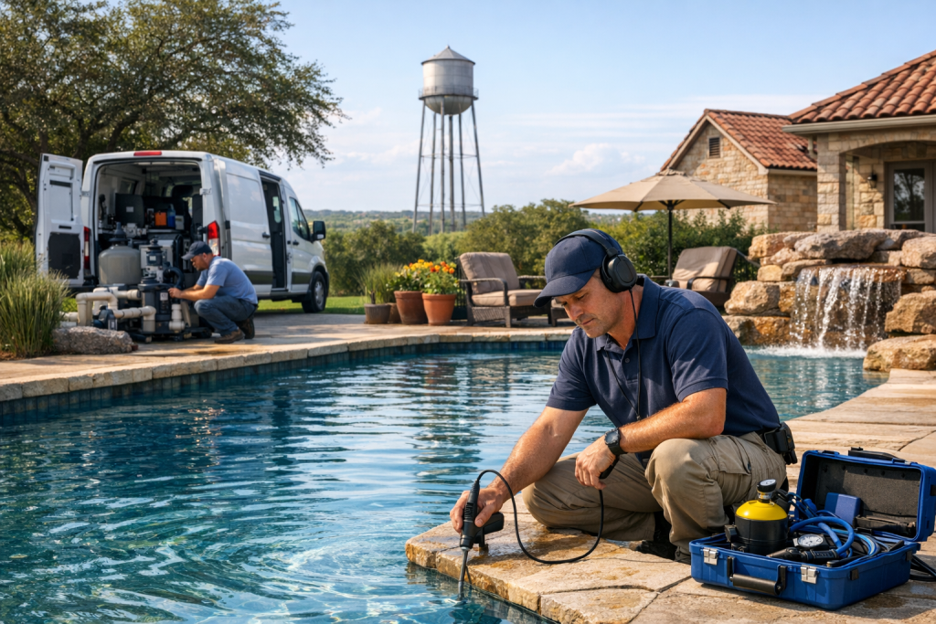 Dedicated to Pool Leak Detection & Repair in Georgetown, Texas