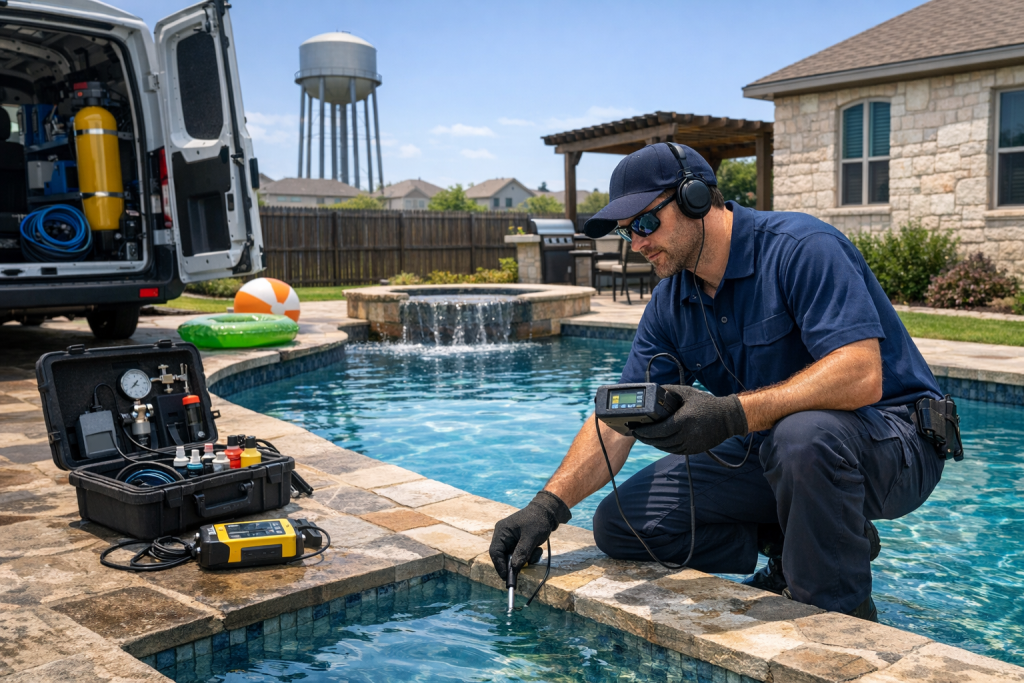 Dedicated to Pool Leak Detection & Repair in Hutto, Texas