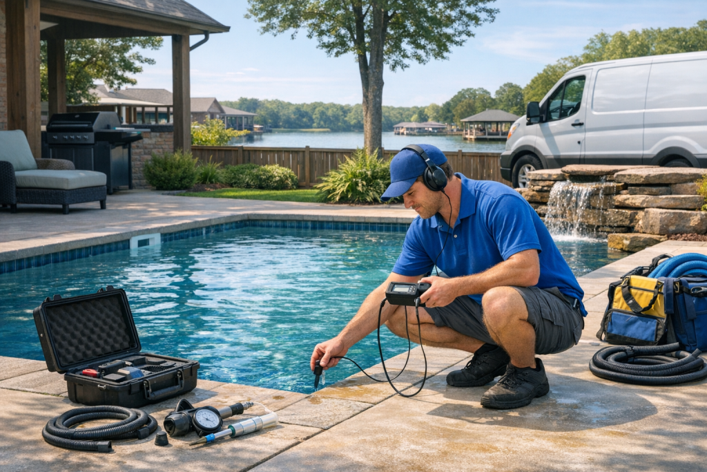 Dedicated to Pool Leak Detection & Repair in Lakeview, Louisiana