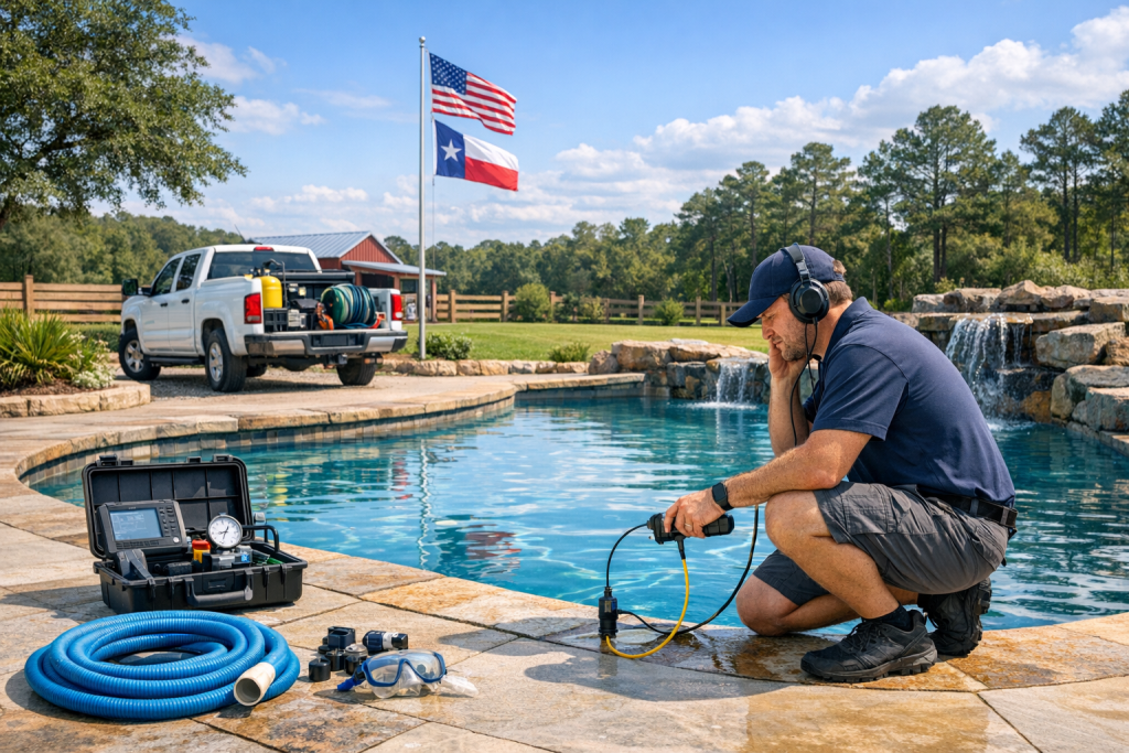 Dedicated to Pool Leak Detection & Repair in Tenaha, Texas