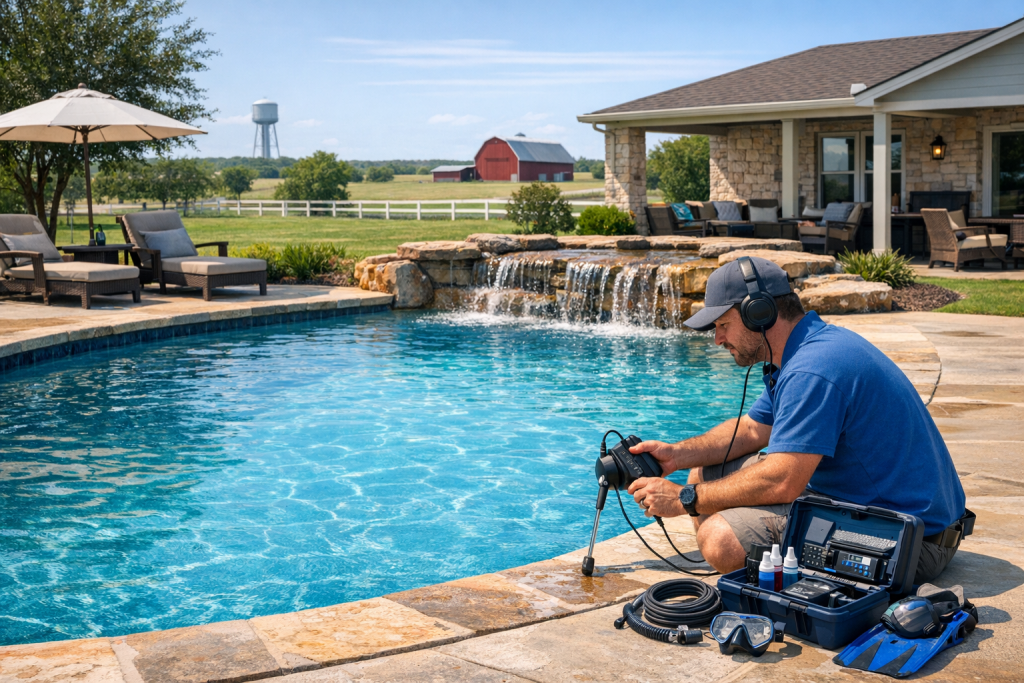 Dedicated to Pool Leak Detection & Repair in Tioga, Texas