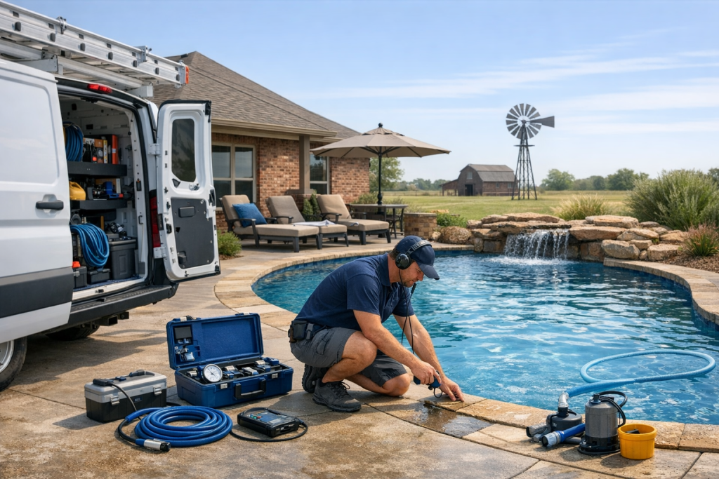 Dedicated to Pool Leak Detection & Repair in Willow, Oklahoma