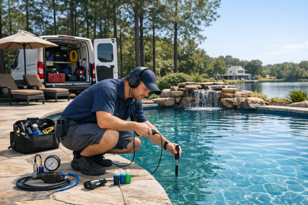 Dependable Professionals for Pool Leak Detection & Repair in Hilltop Lakes, Texas