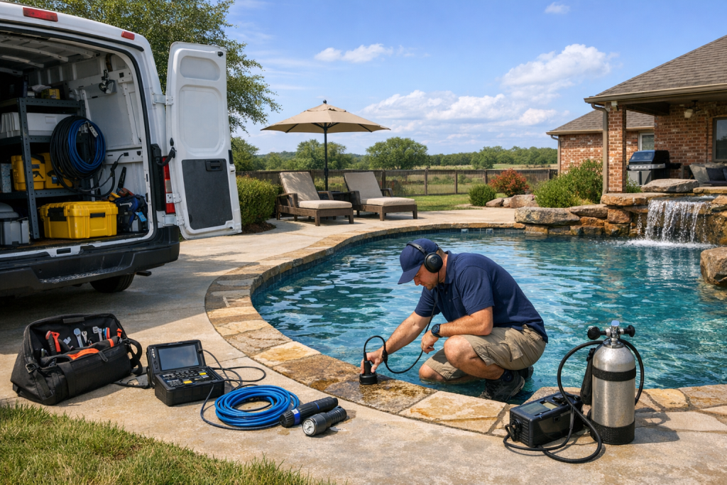 Dependable Professionals for Pool Leak Detection & Repair in Preston, Oklahoma