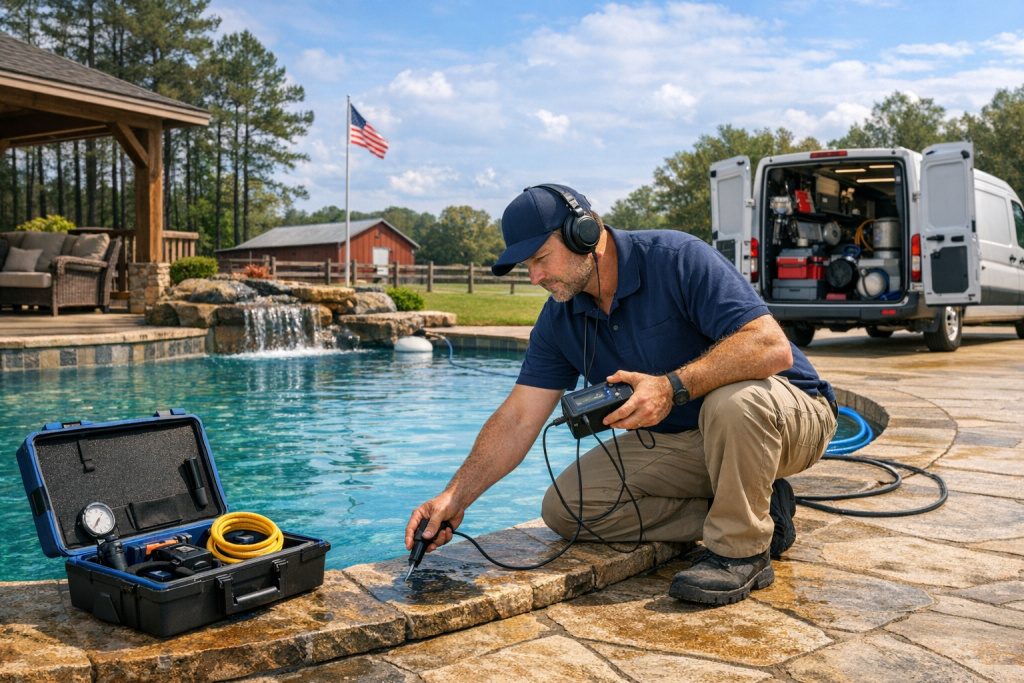 Dependable Professionals for Pool Leak Detection & Repair in Winnsboro, Texas
