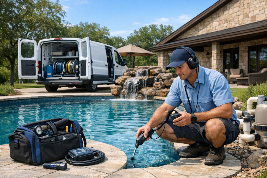 Excellence in Pool Leak Detection & Repair for Brownsboro, Texas