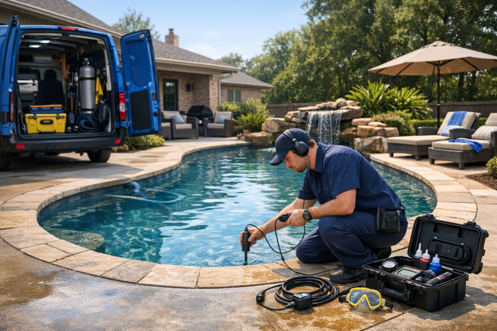Excellence in Pool Leak Detection & Repair for Greenwood, Louisiana