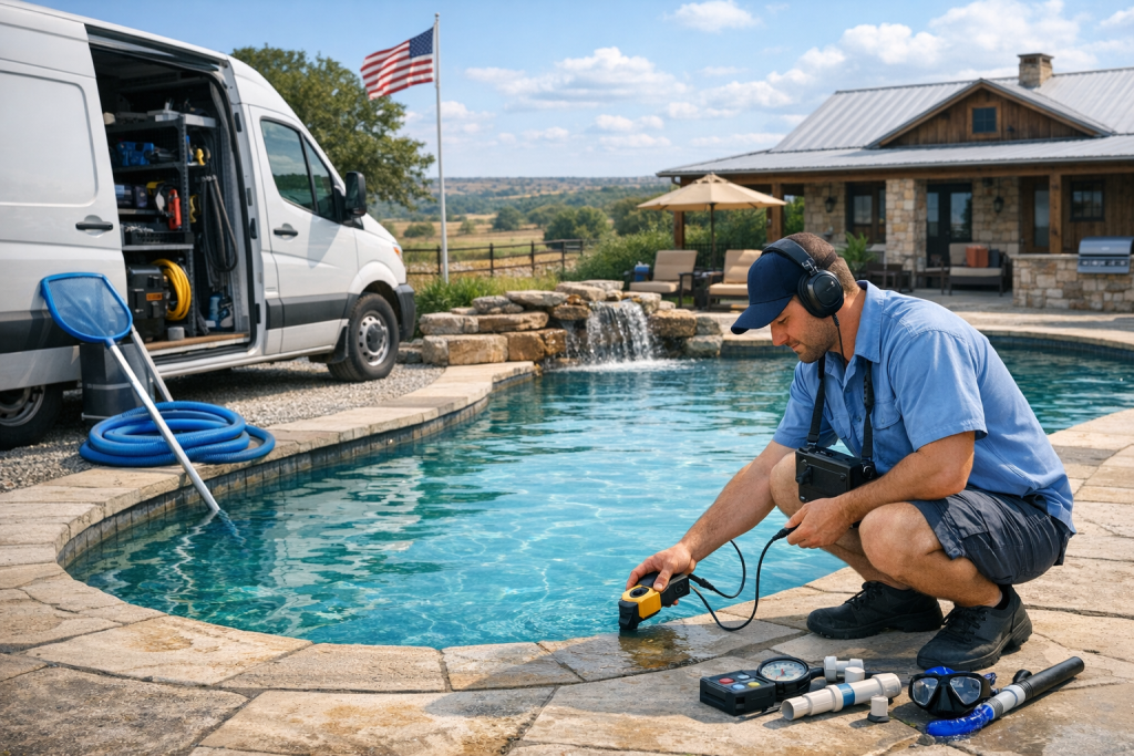 Excellence in Pool Leak Detection & Repair for Hico, Texas