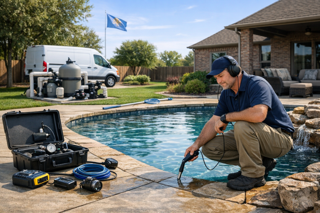 Excellence in Pool Leak Detection & Repair for Rosedale, Oklahoma