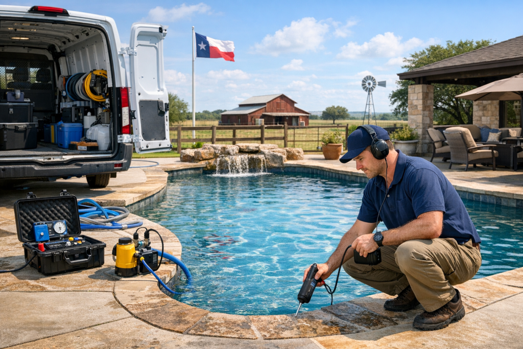 Excellence in Pool Leak Detection & Repair for Thorndale, Texas