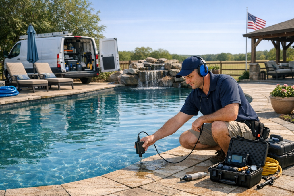 Experienced Pool Leak Detection & Repair Contractors in Carter, Oklahoma