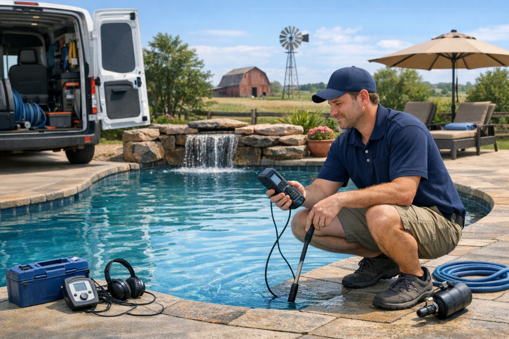 Experienced Pool Leak Detection & Repair Contractors in Colony, Oklahoma
