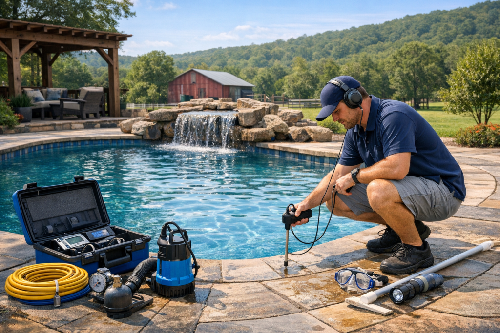 Experienced Pool Leak Detection & Repair Contractors in Gillham, Arkansas