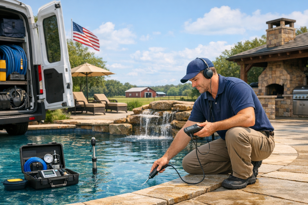 Experienced Pool Leak Detection & Repair Contractors in Timpson, Texas